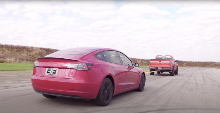 Can a Tesla be towed