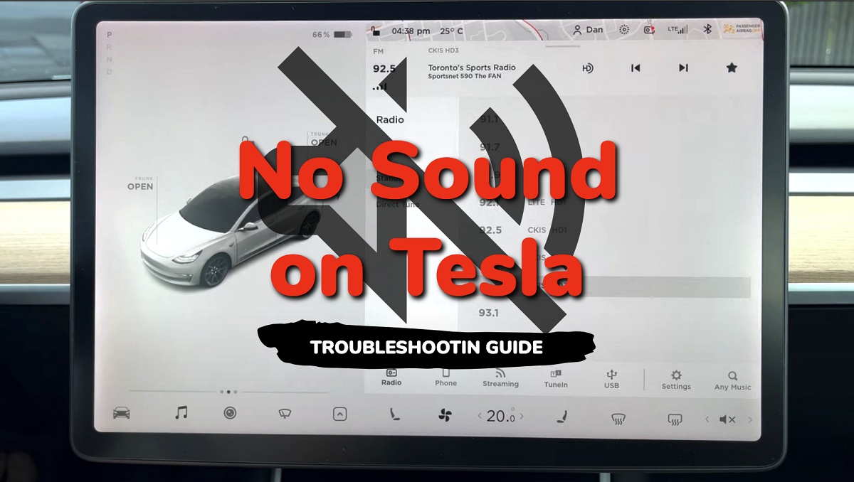 Tesla no sound