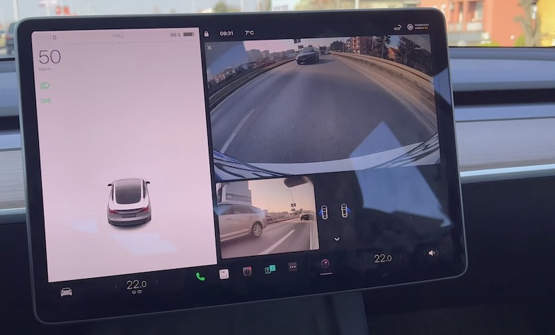 Tesla autopilot camera not working