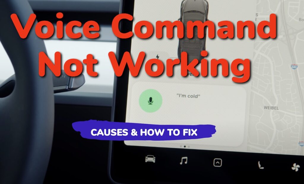 Tesla Voice Command Not Working 2 Minutes Fix! (2023) MechanicFreak