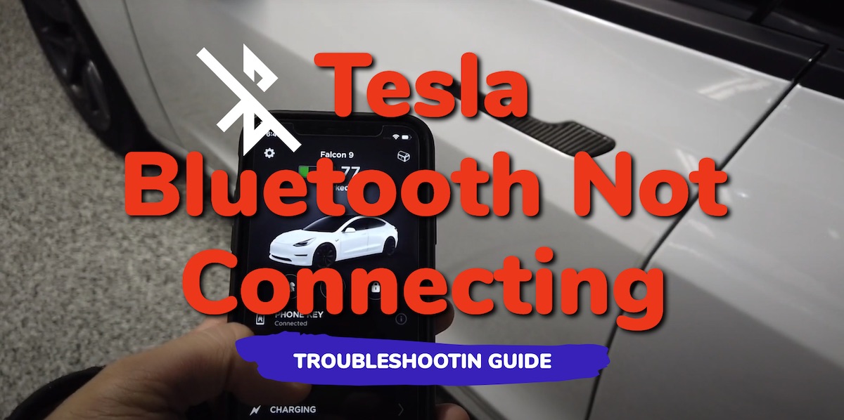 Tesla bluetooth not connecting